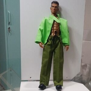 Army Green Pants Doll 32cm Action Figure Only! To Big For Ken Doll.